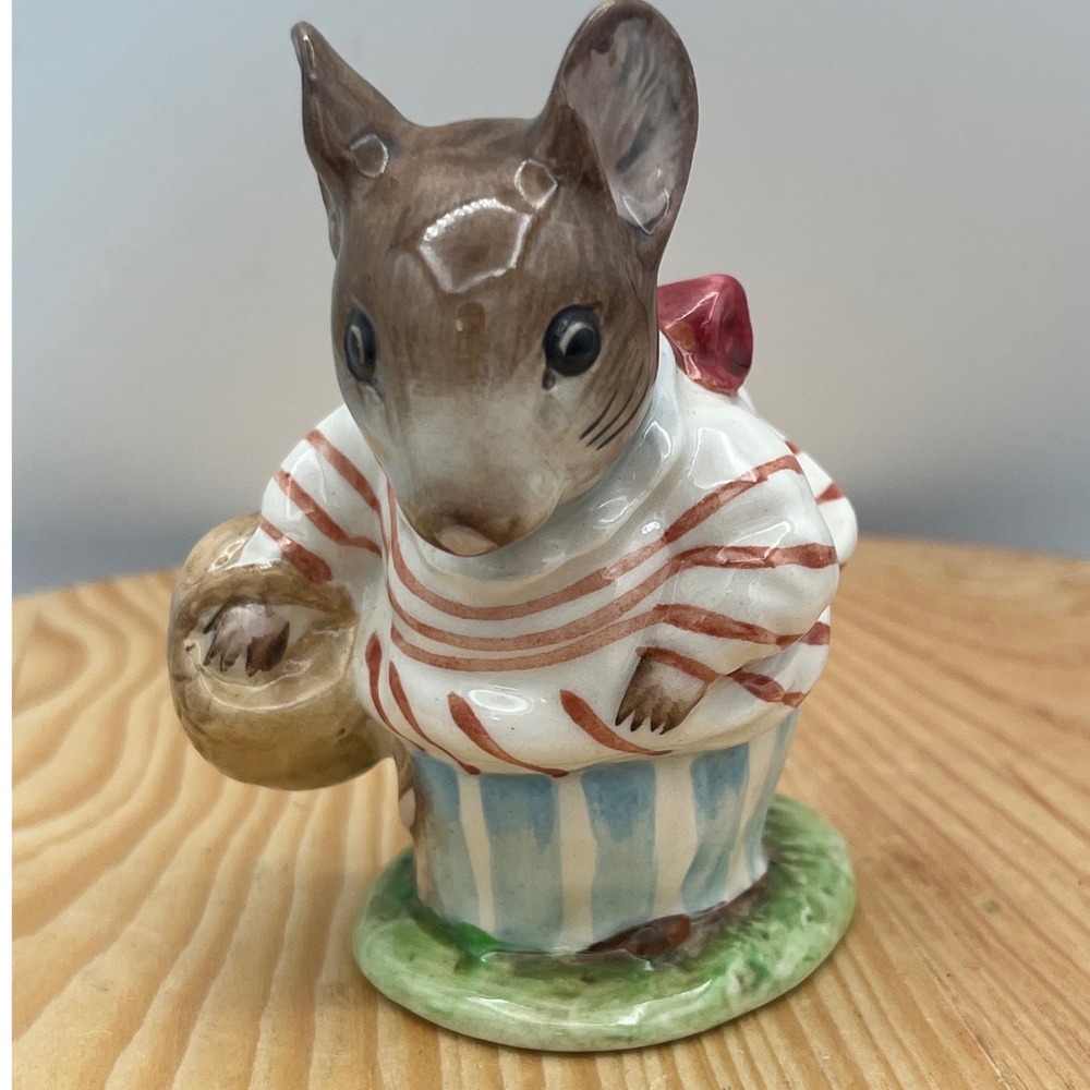 Vtg  Beswick Beatrix Potter Mrs. Tittlemouse Figurine BP-3b Backstamp 1974-1985
